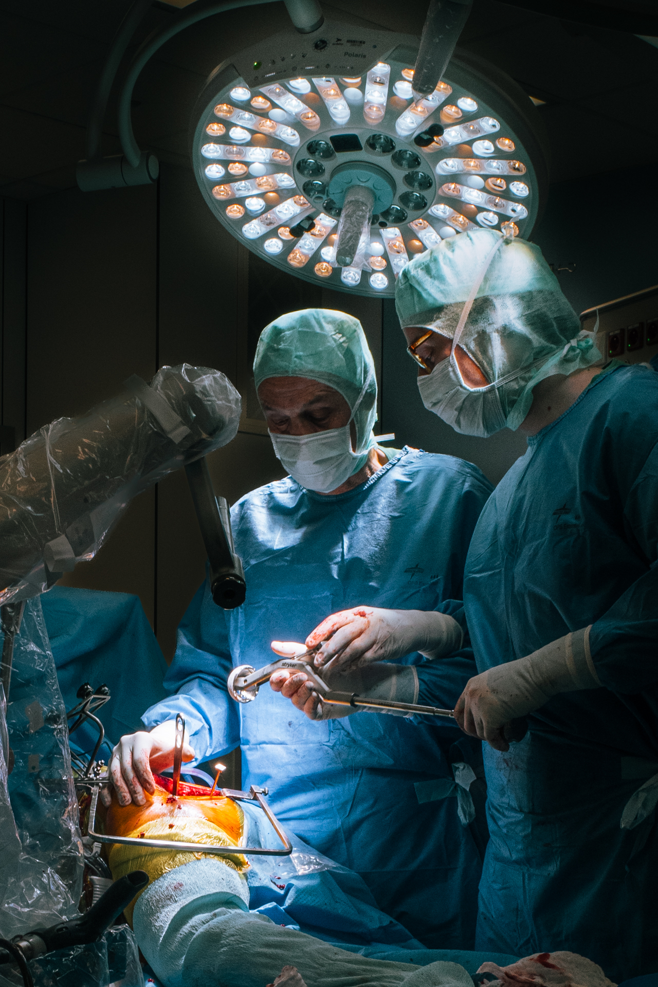 3 months in an orthopedic surgery room